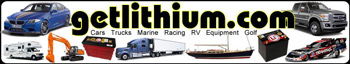 Click here for super powerful lithium-ion batteries for cars, trucks, RV, Marine and backup power